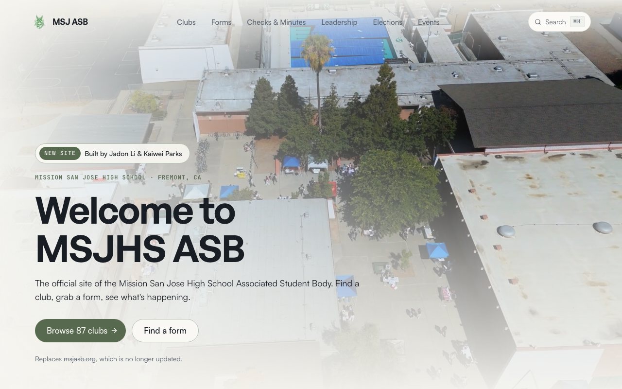MSJHS ASB