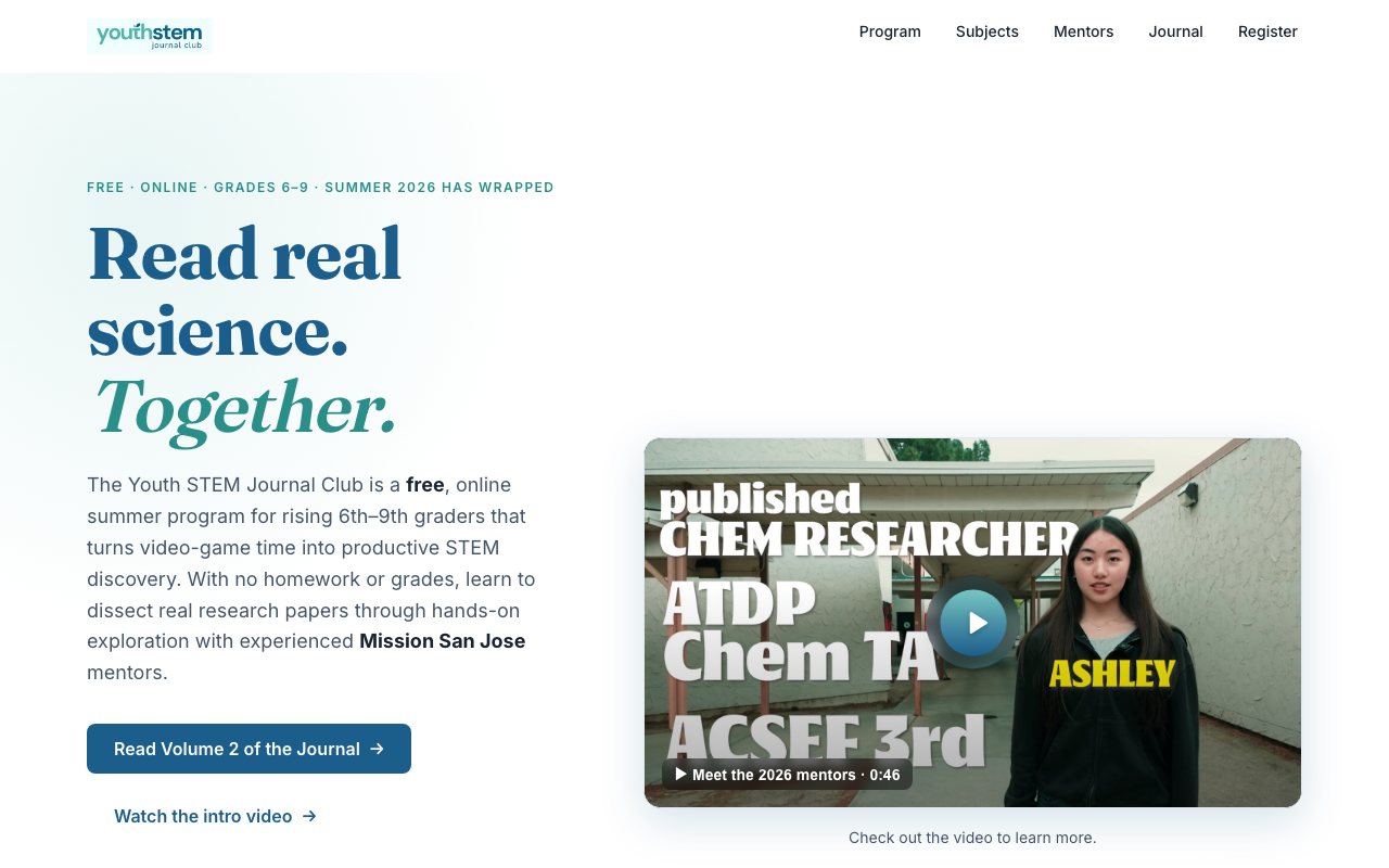 Youth STEM Journal