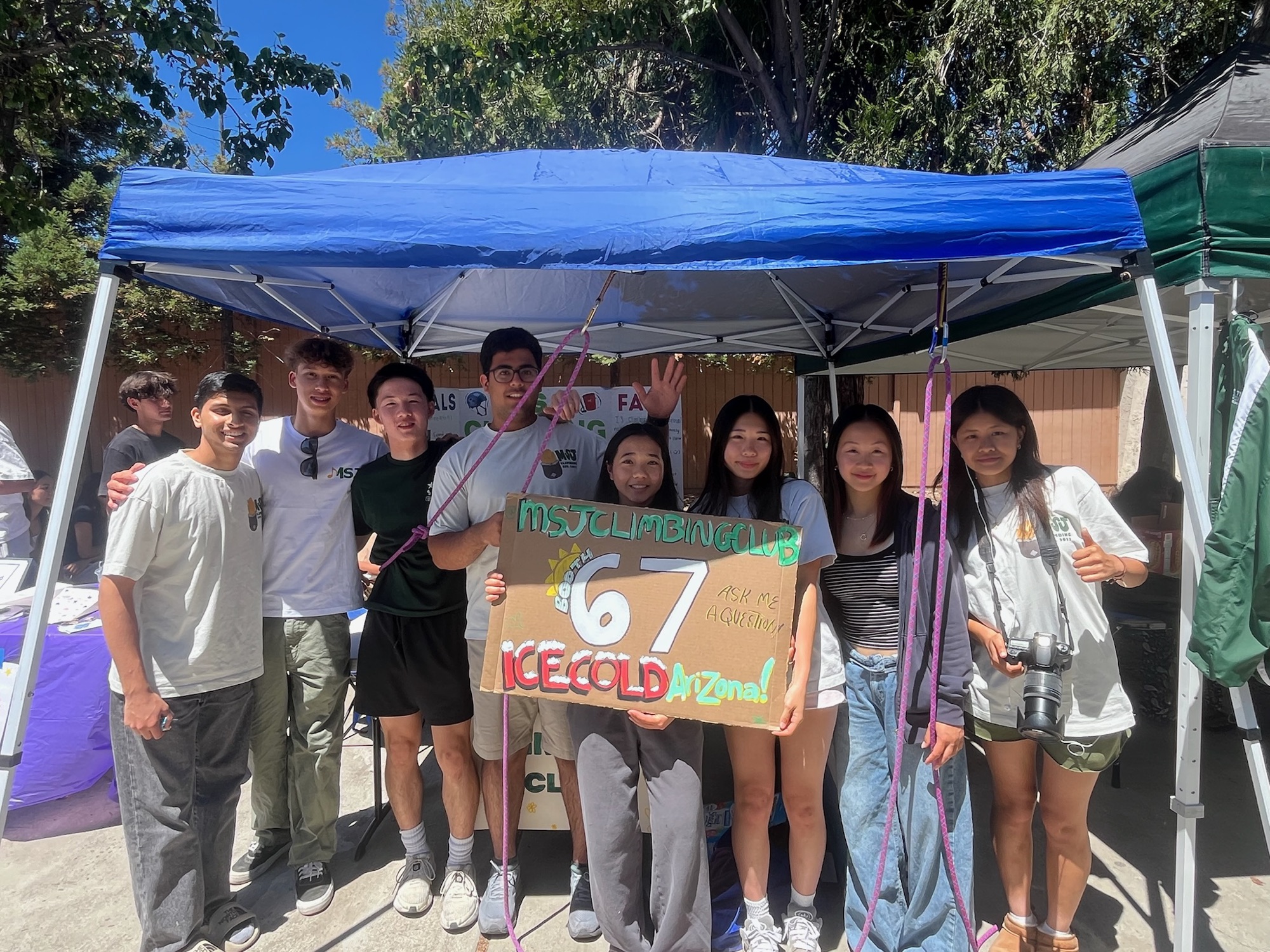 Climbing Club officer team