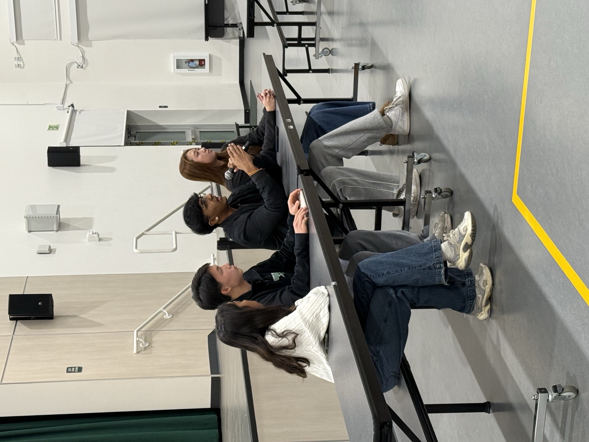 High school leadership panel — close view