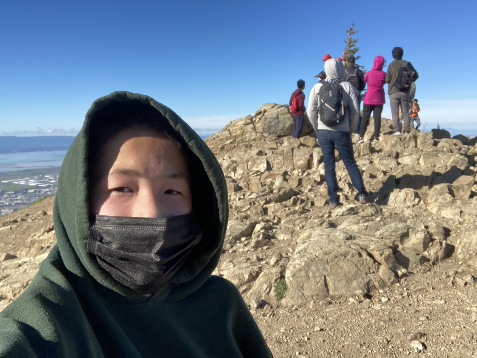 Mission Peak summit, 2022 — ten minutes faster
