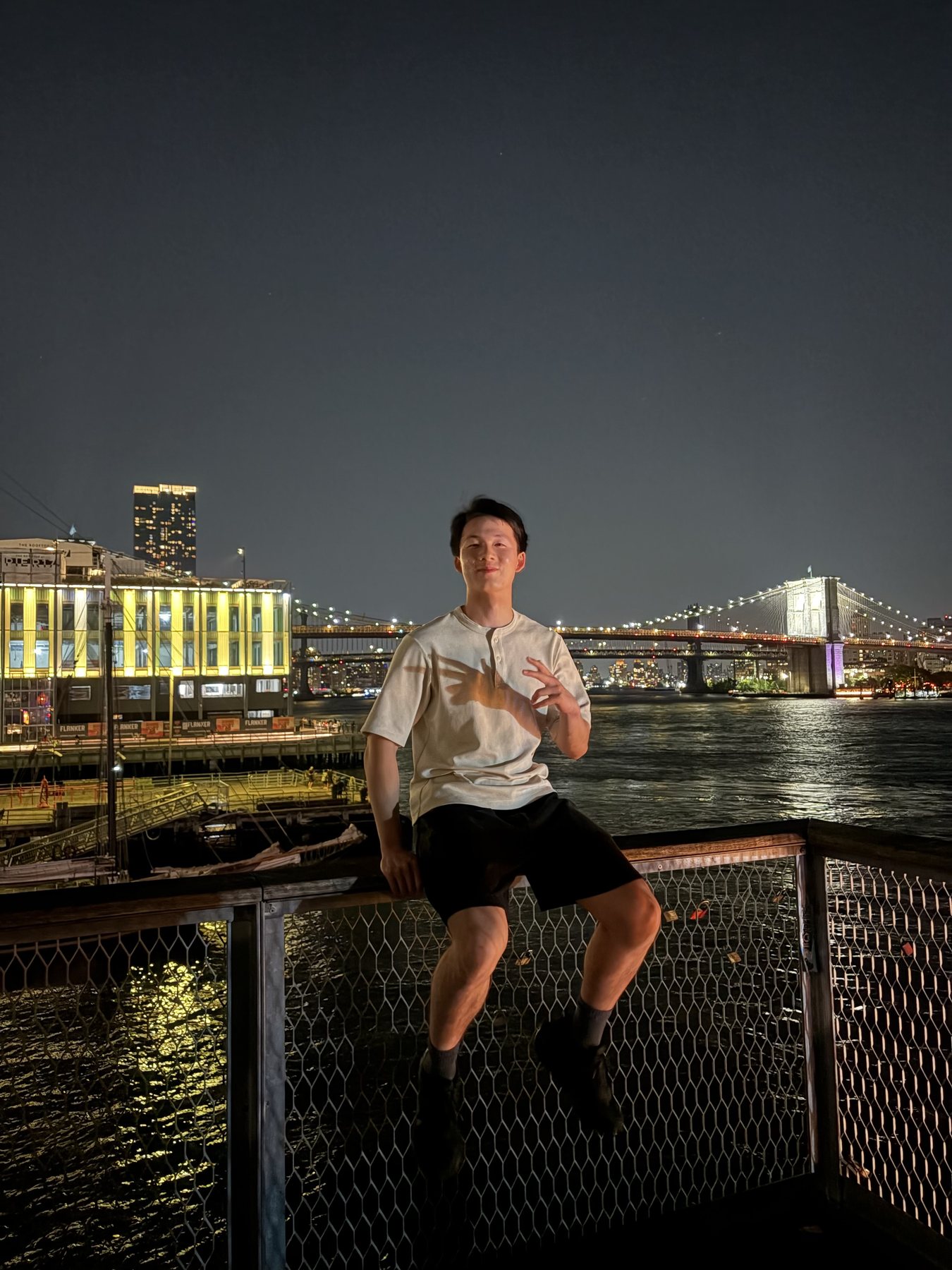 Brooklyn Bridge at night