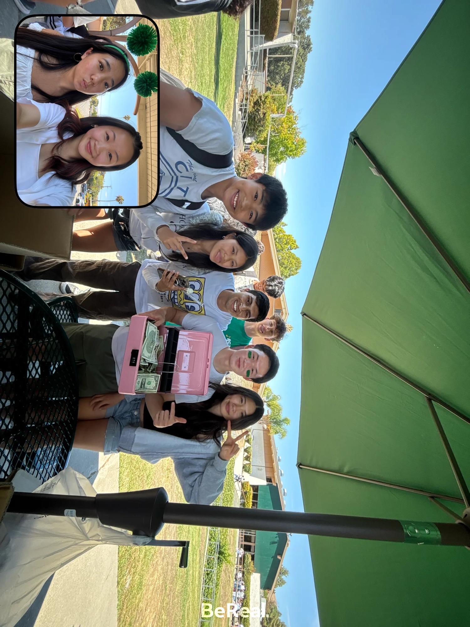 School fundraising — event day