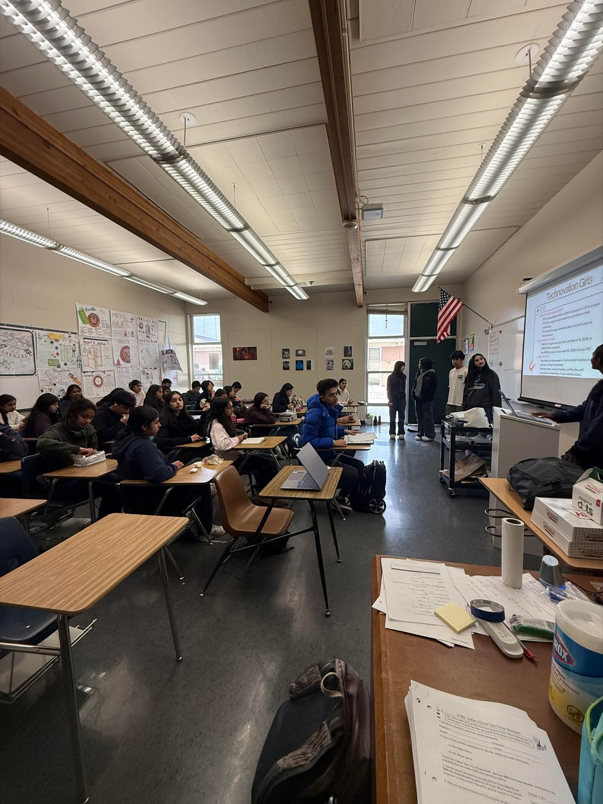 STEM-PAC meeting — full room