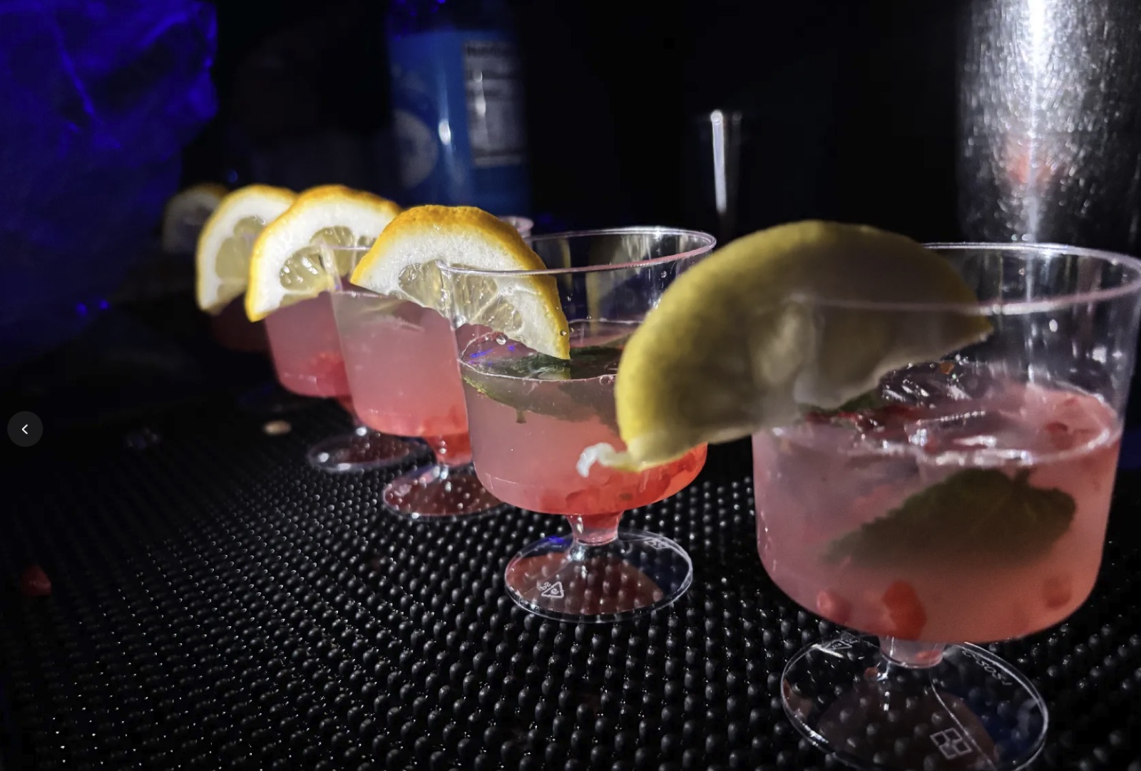 Winter Ball — mocktails, made on the spot